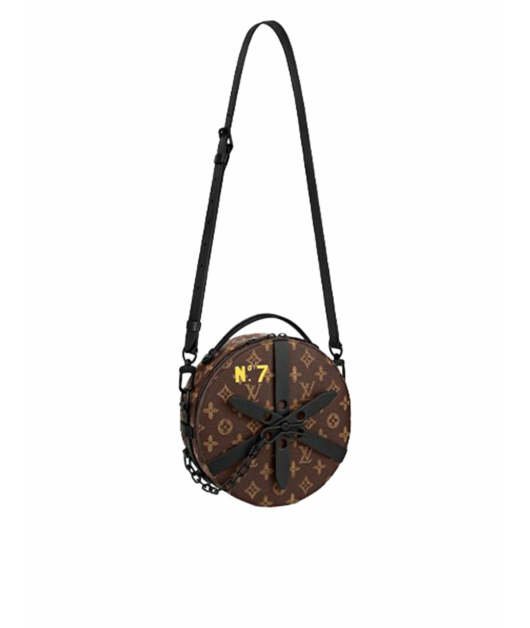 LOUIS VUITTON Коричневая сумка на плечо, фото 1