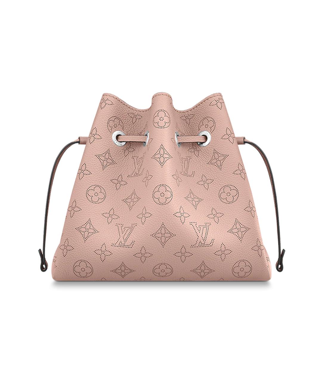 LOUIS VUITTON Розовая кожаная сумка через плечо, фото 3
