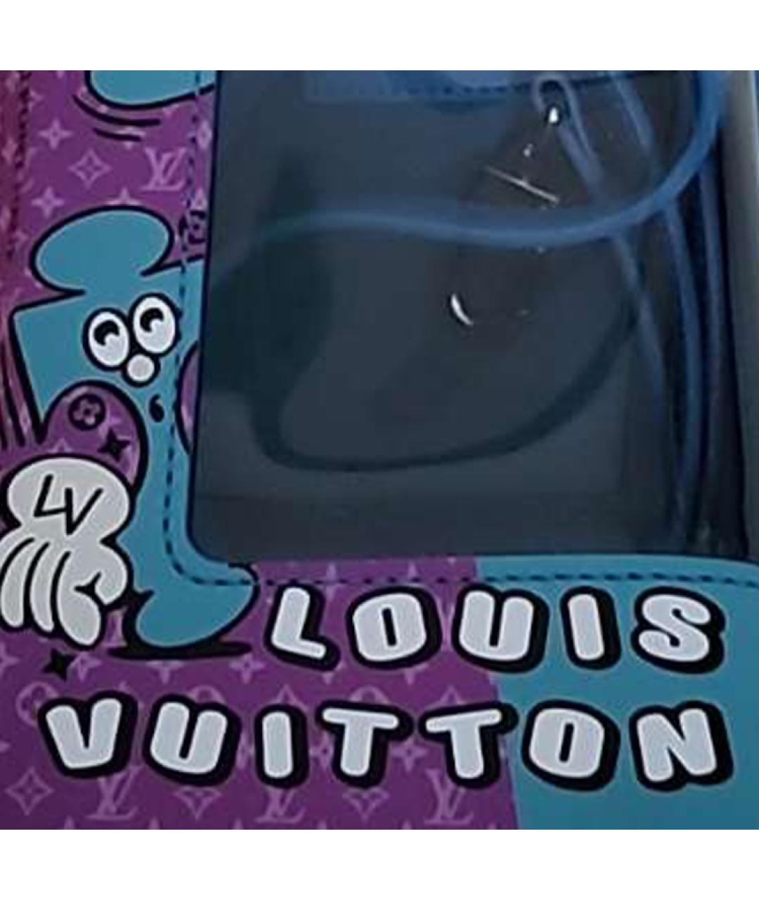 LOUIS VUITTON Фиолетовая сумка на плечо, фото 3
