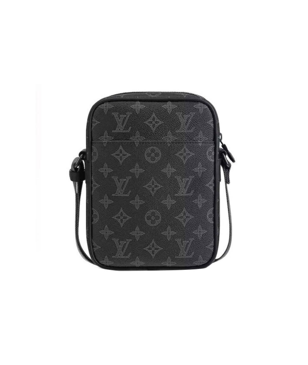 LOUIS VUITTON Черная сумка на плечо, фото 4