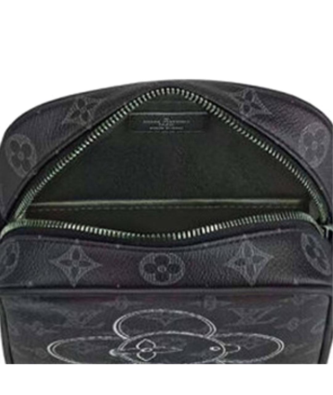 LOUIS VUITTON Черная сумка на плечо, фото 6