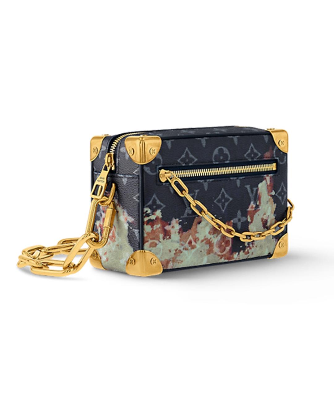 LOUIS VUITTON Темно-синяя сумка на плечо, фото 2