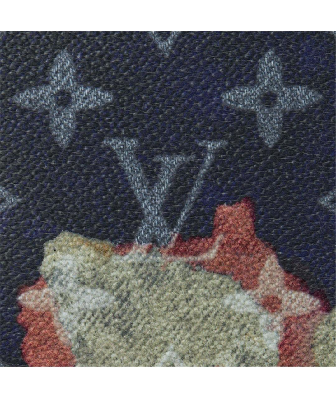 LOUIS VUITTON Темно-синяя сумка на плечо, фото 6