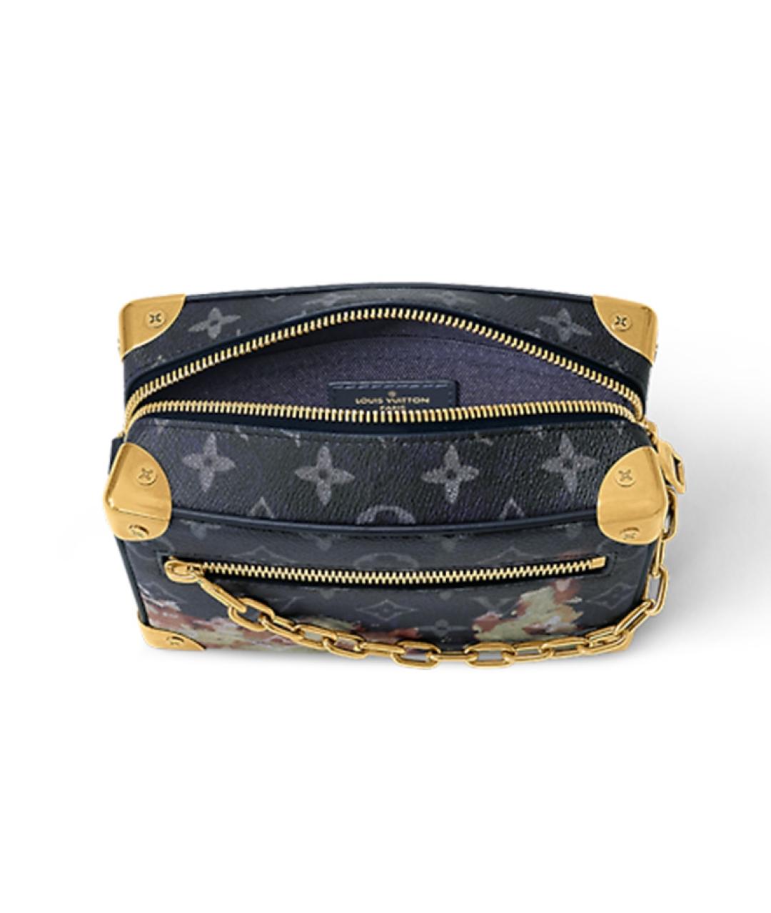 LOUIS VUITTON Темно-синяя сумка на плечо, фото 4