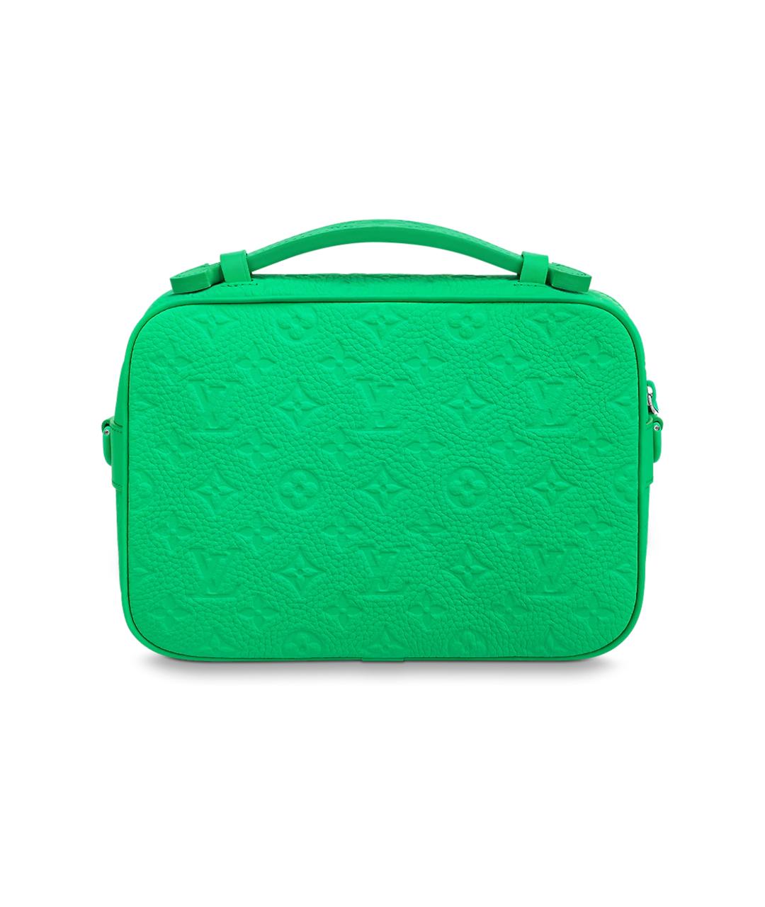 LOUIS VUITTON Зеленая сумка на плечо, фото 3