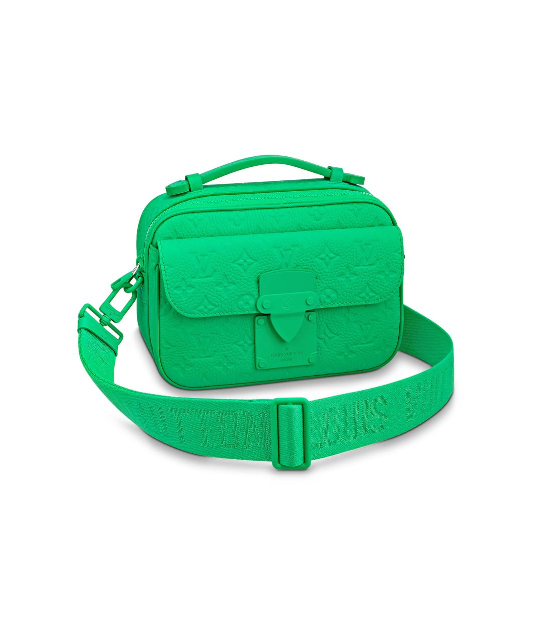 LOUIS VUITTON Зеленая сумка на плечо, фото 1