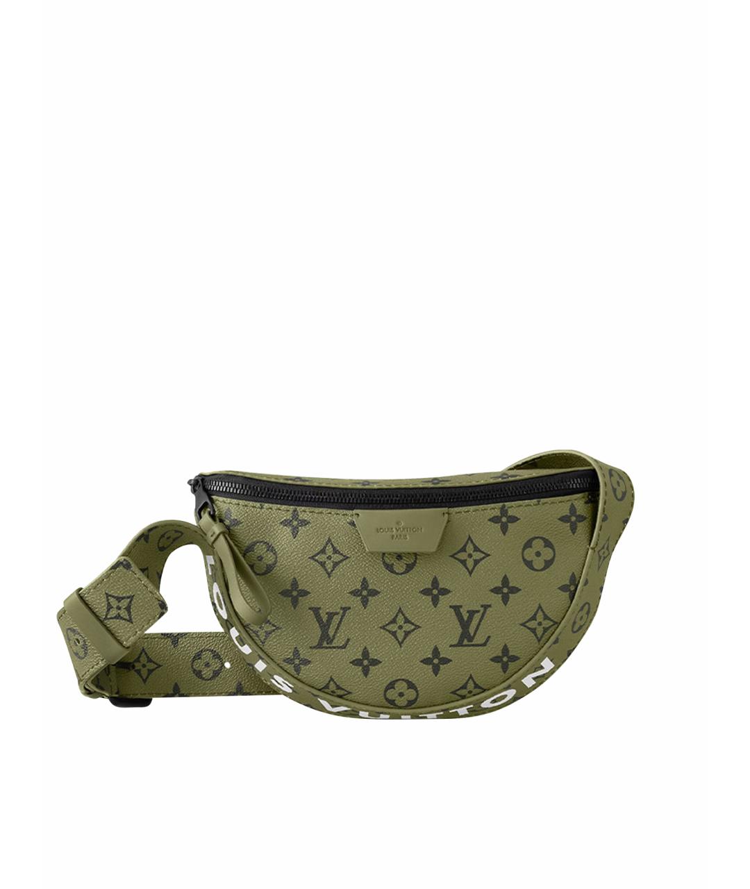 LOUIS VUITTON Хаки сумка на плечо, фото 1