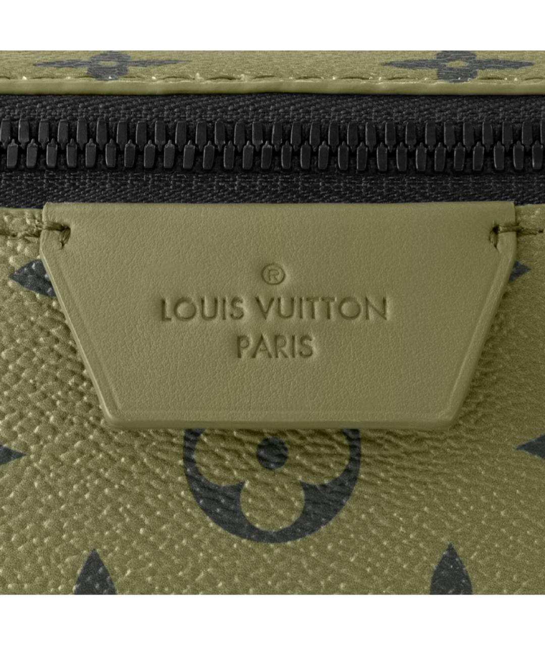 LOUIS VUITTON Хаки сумка на плечо, фото 5