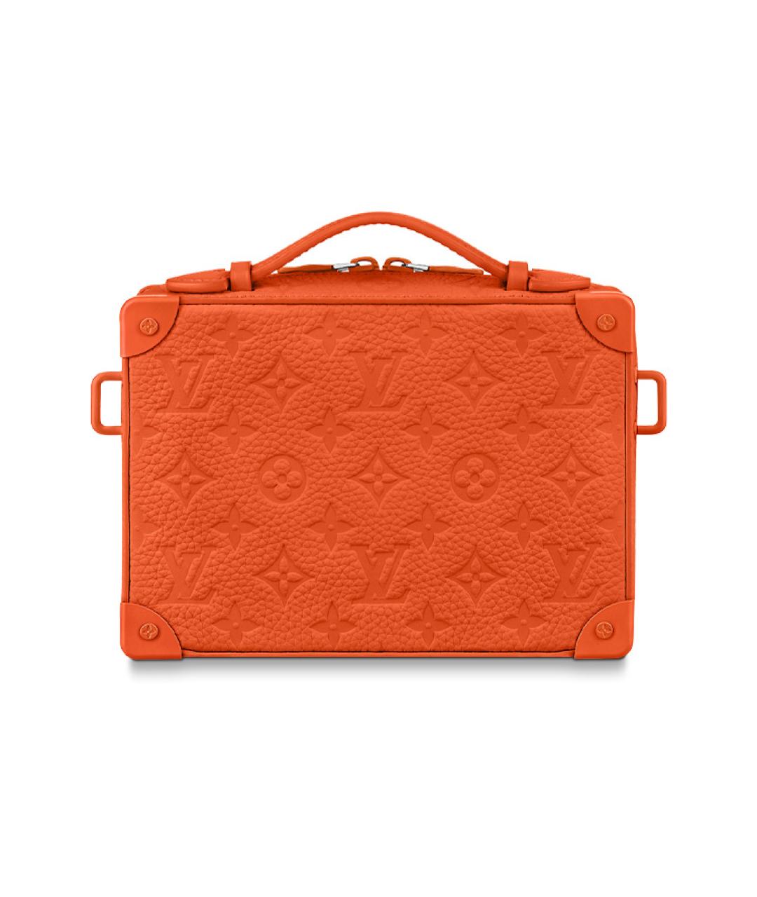 LOUIS VUITTON Оранжевая сумка на плечо, фото 3