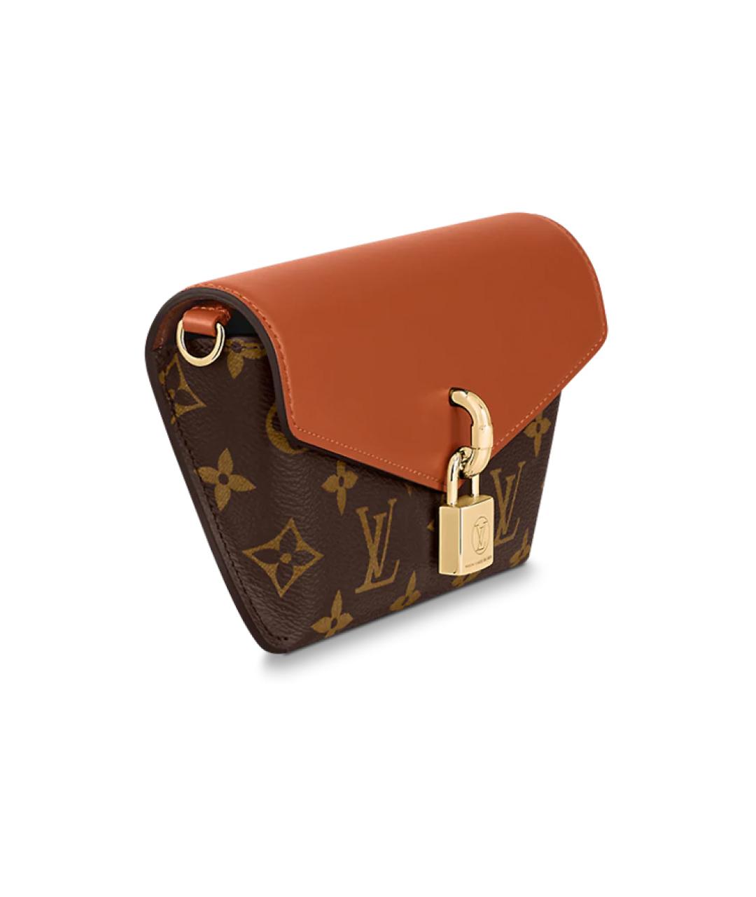 LOUIS VUITTON Коричневая сумка через плечо, фото 3