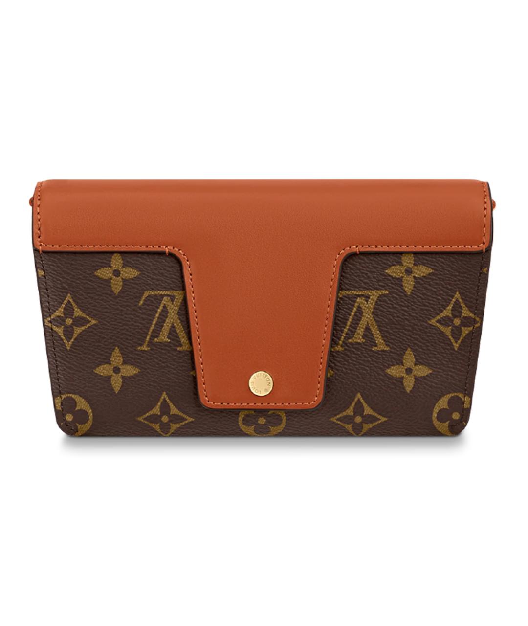 LOUIS VUITTON Коричневая сумка через плечо, фото 4