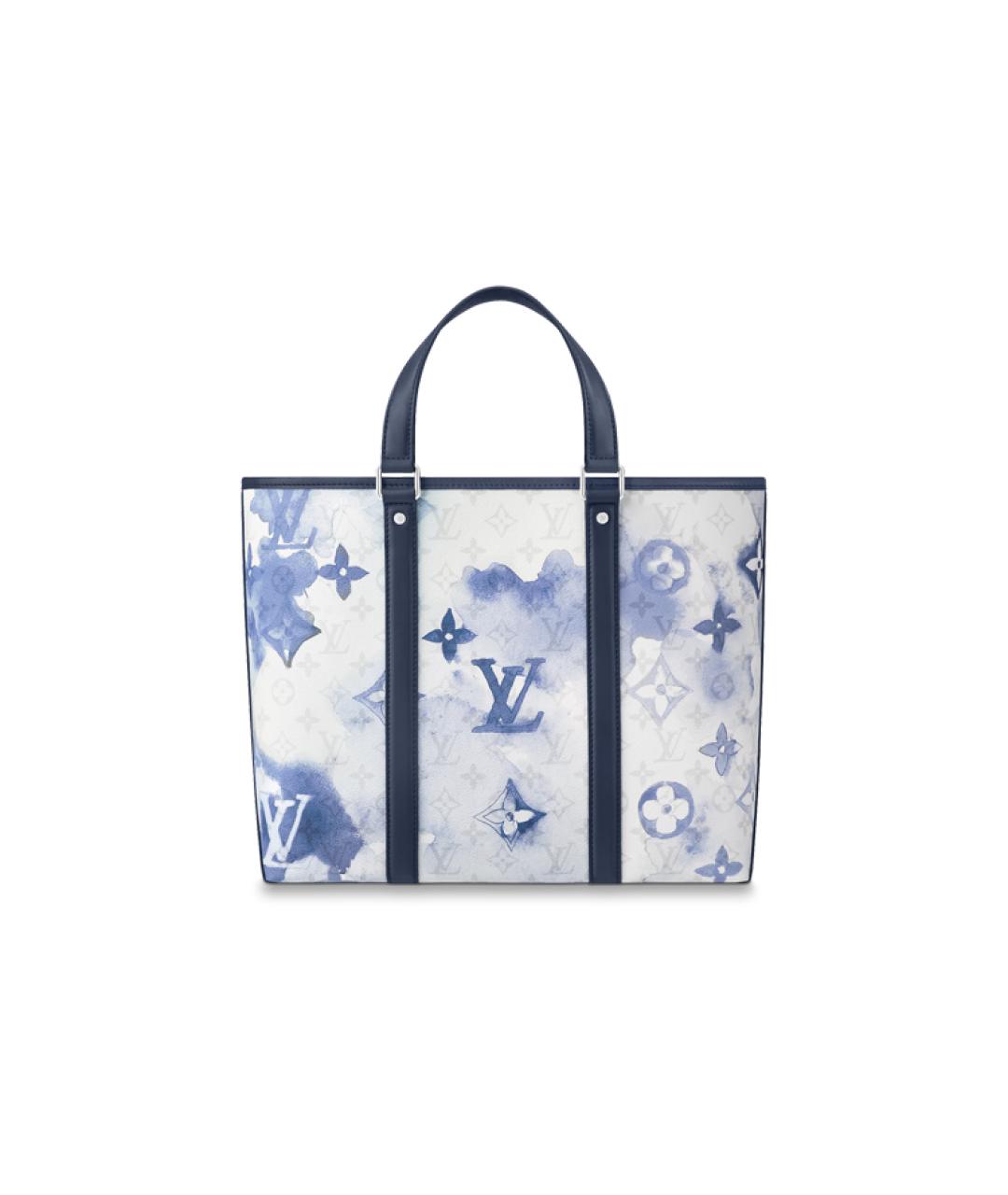 LOUIS VUITTON Голубая сумка на плечо, фото 3