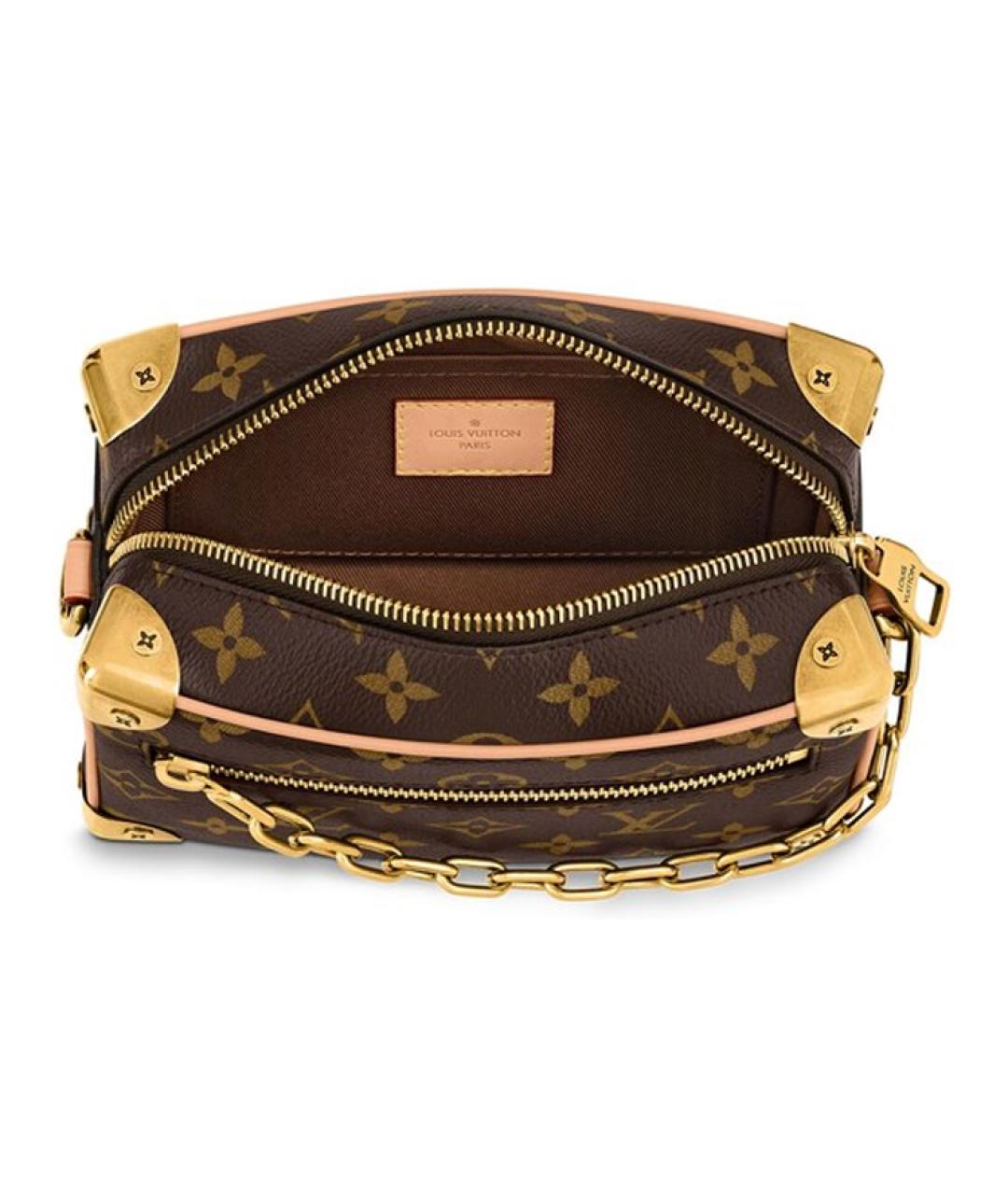 LOUIS VUITTON Коричневая сумка на плечо, фото 3