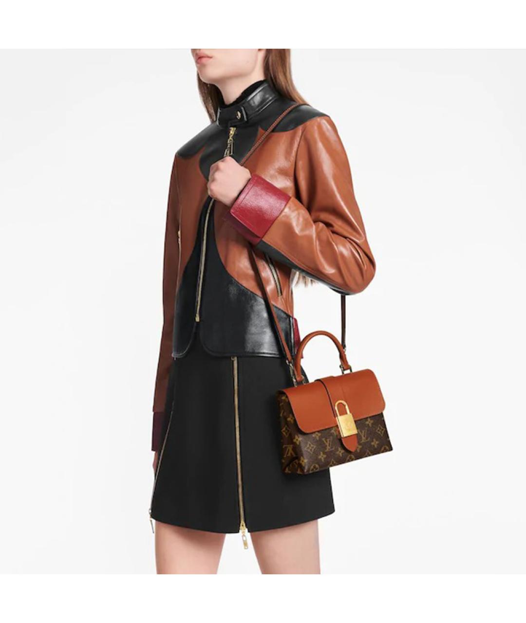 LOUIS VUITTON Коричневая сумка через плечо, фото 8