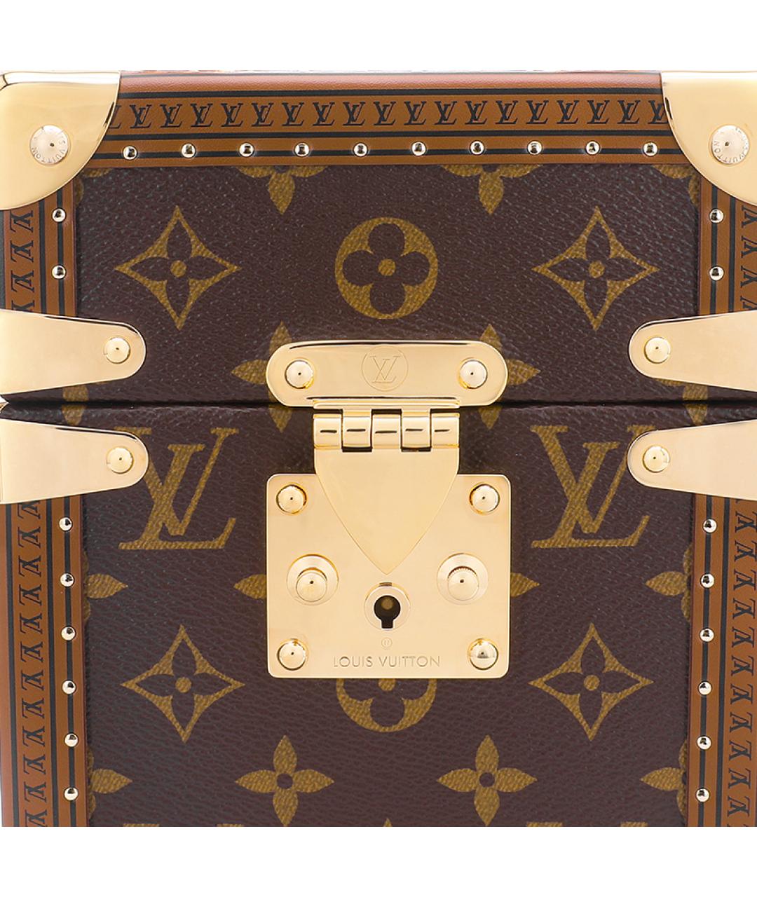 LOUIS VUITTON Коричневая сумка с короткими ручками, фото 6