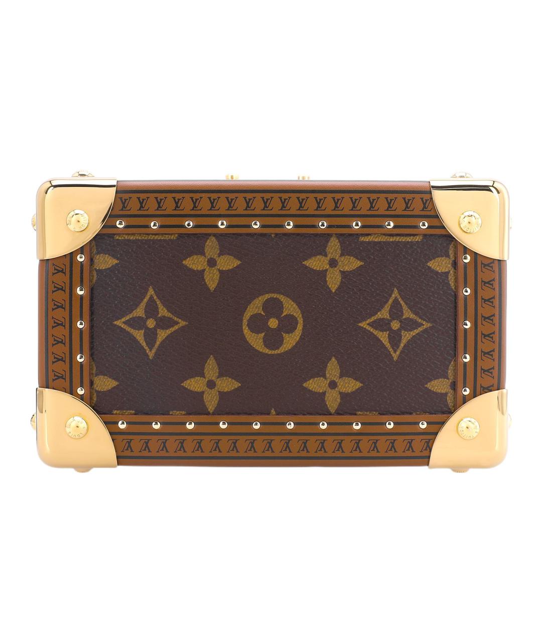 LOUIS VUITTON Коричневая сумка с короткими ручками, фото 4