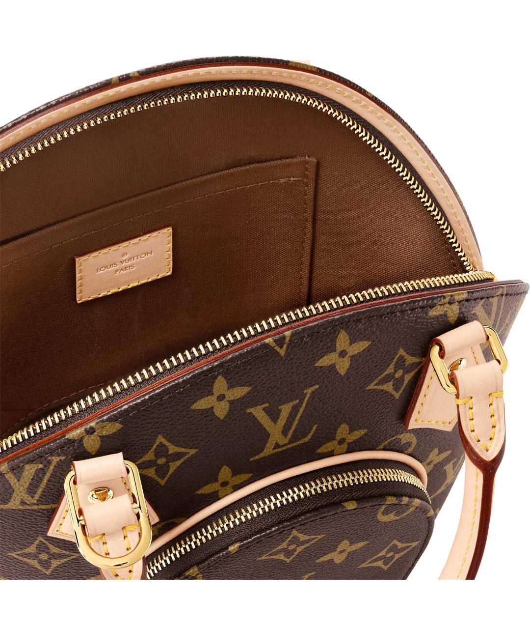 LOUIS VUITTON Коричневая сумка с короткими ручками, фото 6