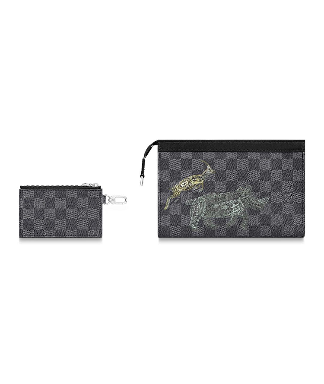 LOUIS VUITTON Серая сумка на плечо, фото 2