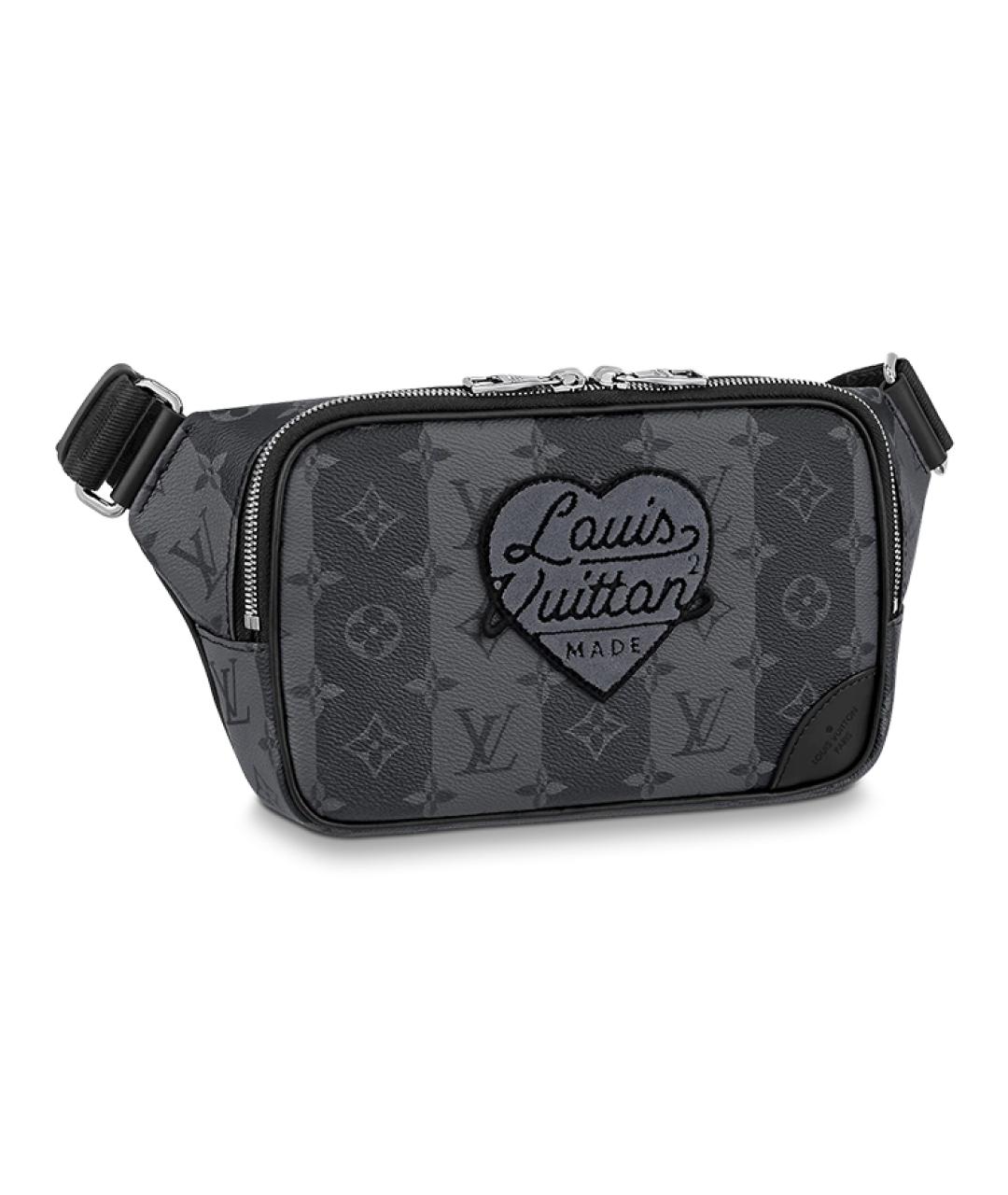 LOUIS VUITTON Черная сумка через плечо, фото 1