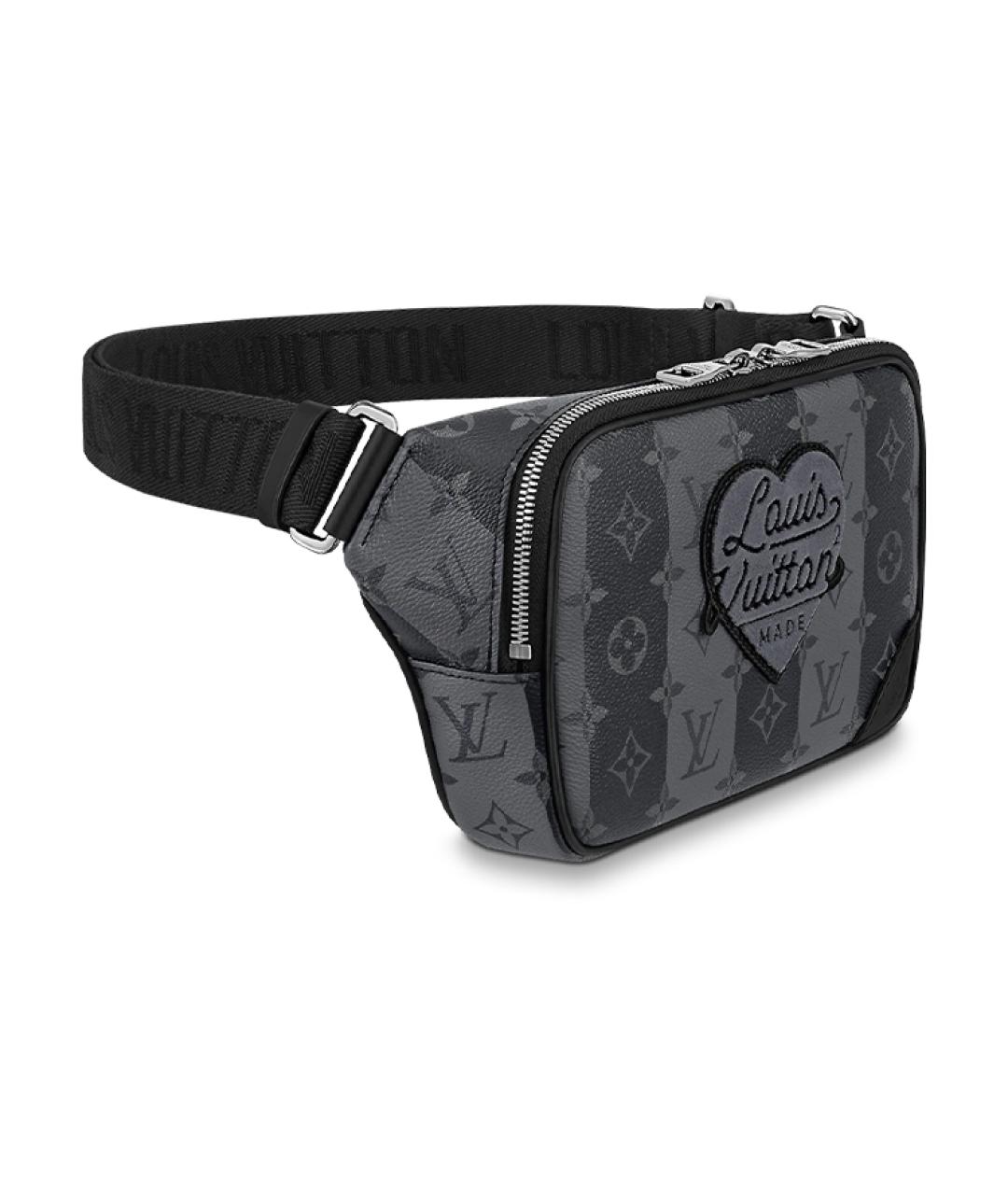 LOUIS VUITTON Черная сумка через плечо, фото 2