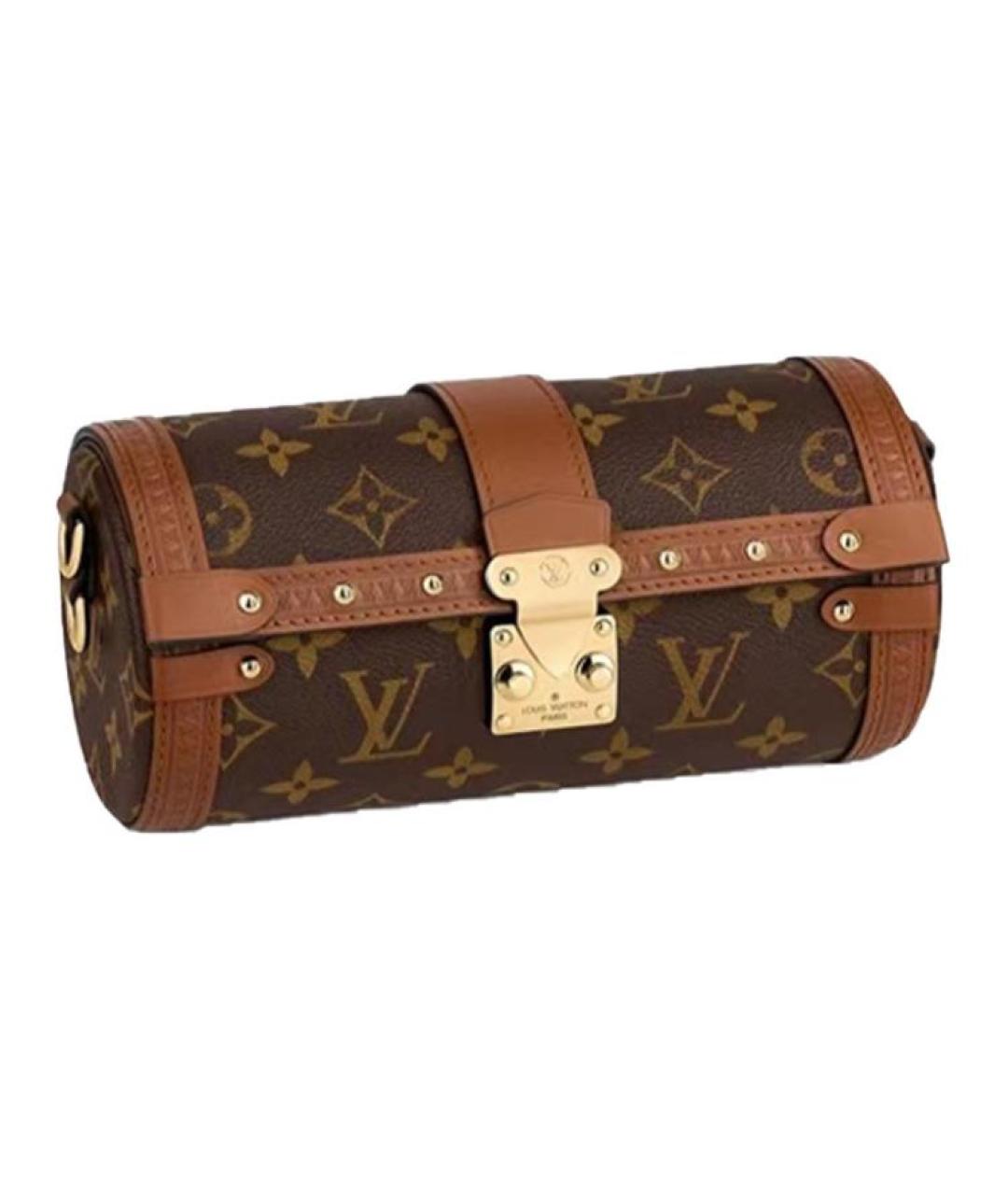 LOUIS VUITTON Коричневая сумка через плечо, фото 2