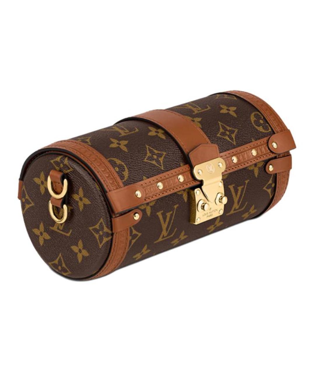 LOUIS VUITTON Коричневая сумка через плечо, фото 3