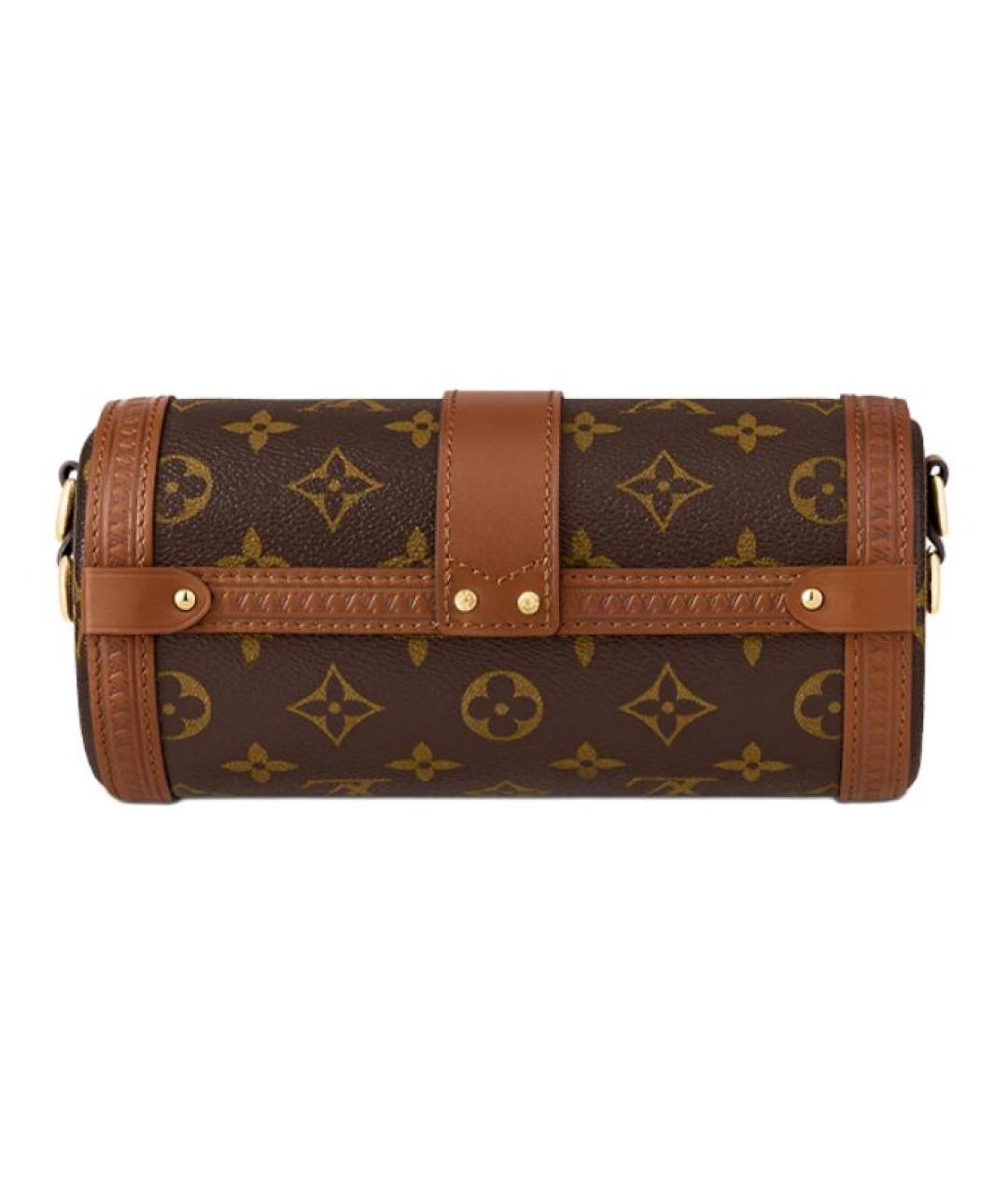 LOUIS VUITTON Коричневая сумка через плечо, фото 4