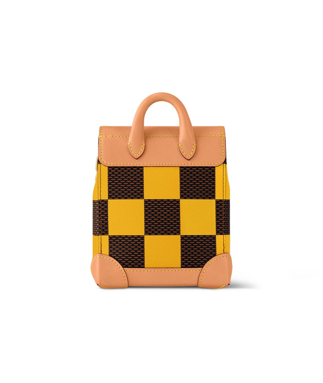LOUIS VUITTON Желтая сумка на плечо, фото 3