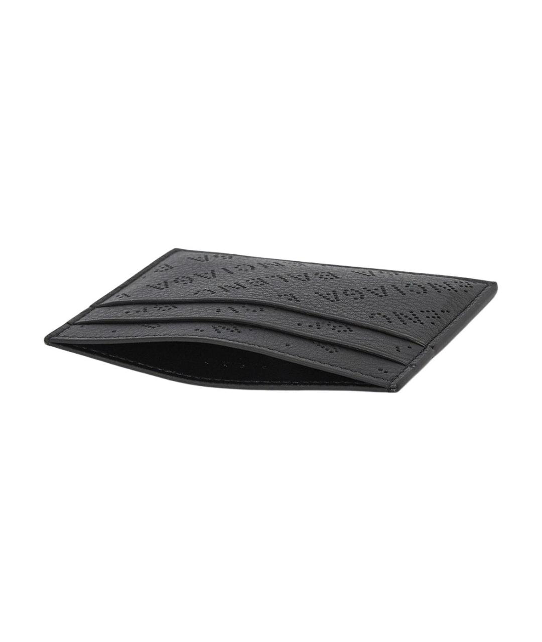 BALENCIAGA Черный кожаный кардхолдер, фото 5