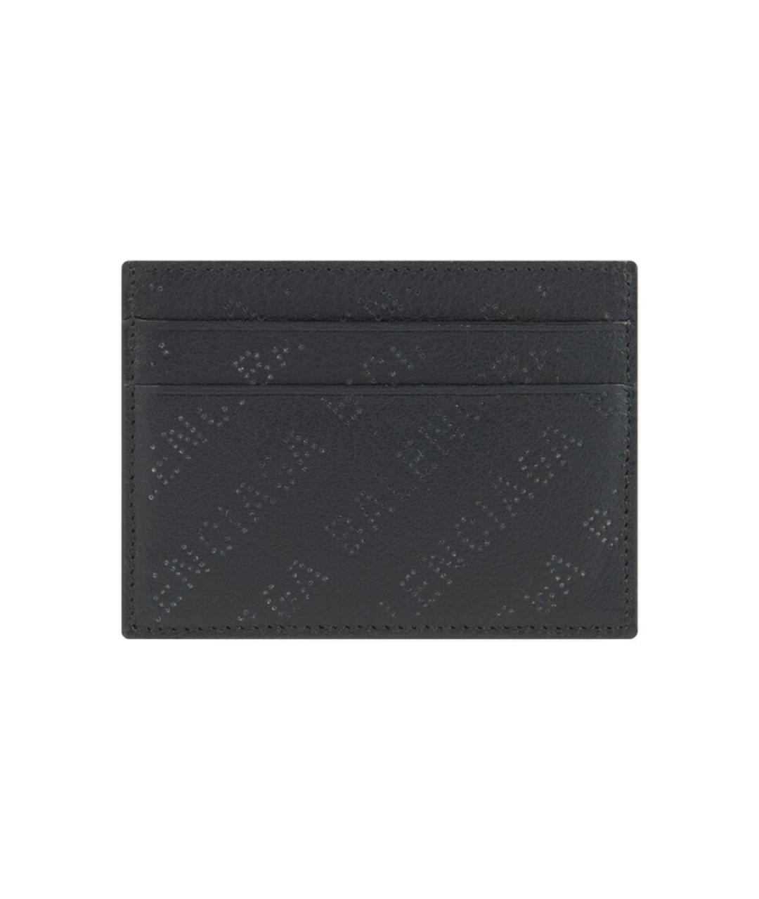 BALENCIAGA Черный кожаный кардхолдер, фото 1