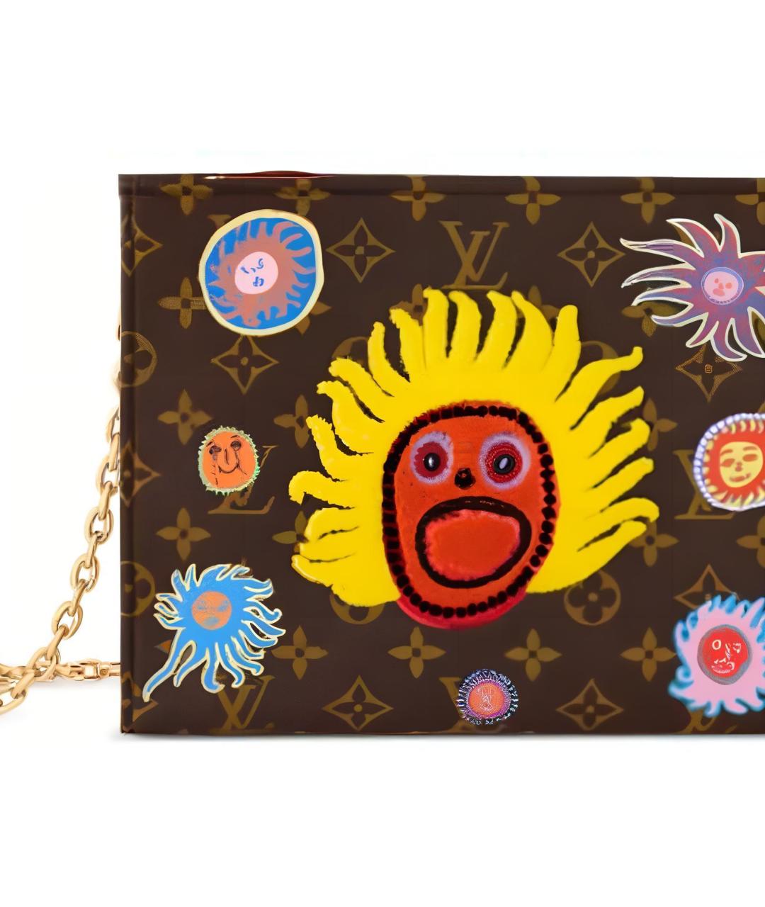 LOUIS VUITTON Коричневая сумка через плечо, фото 6