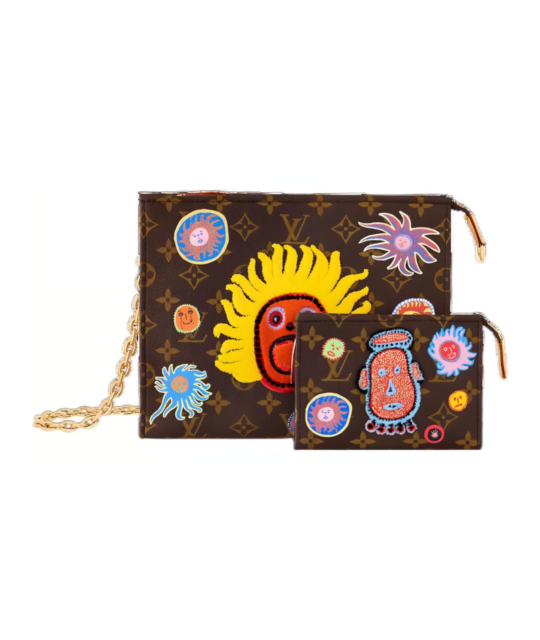 LOUIS VUITTON Коричневая сумка через плечо, фото 4