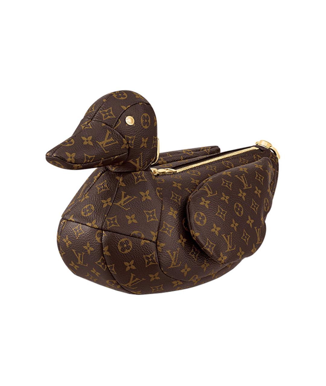 LOUIS VUITTON Коричневая сумка через плечо, фото 3