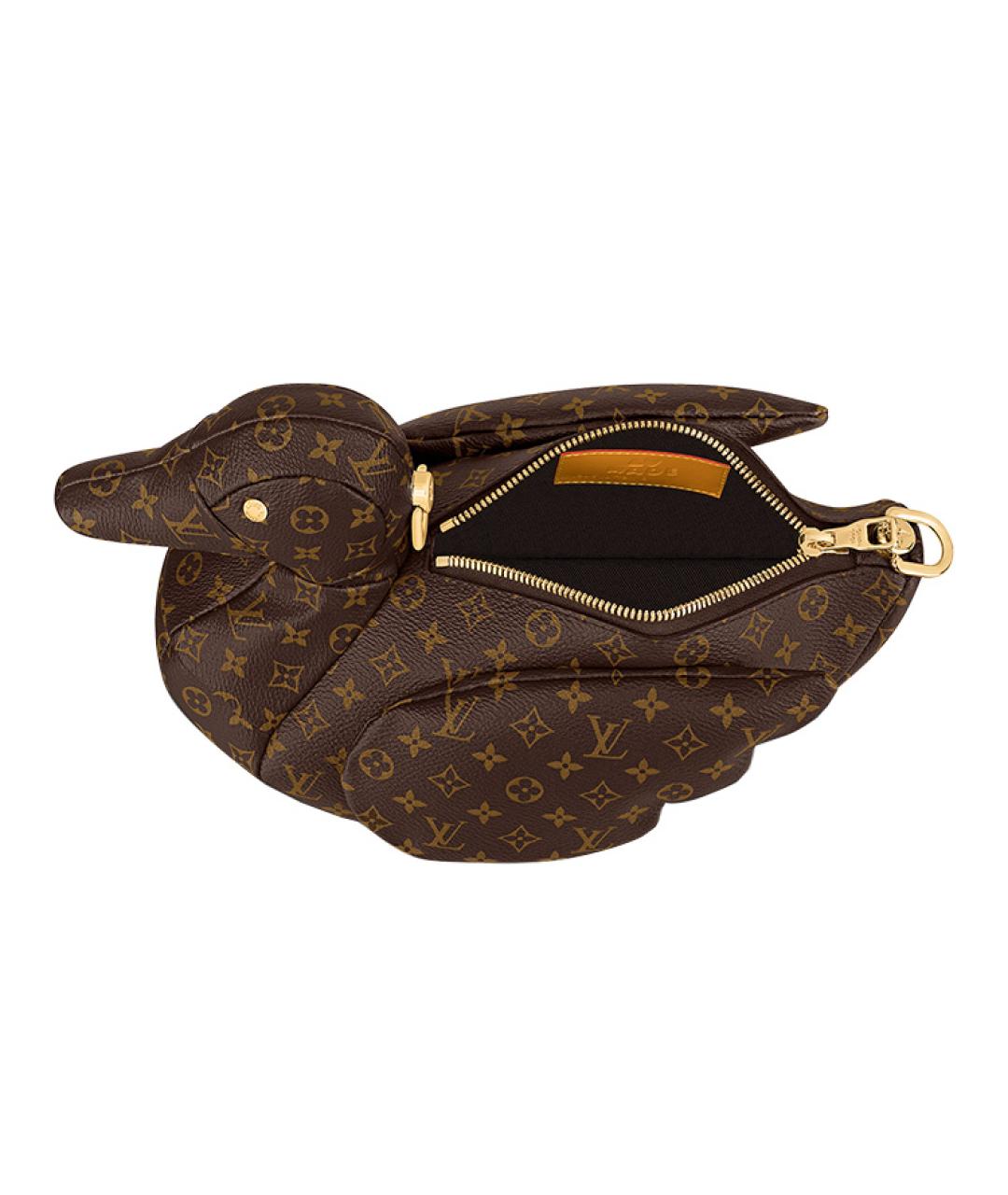 LOUIS VUITTON Коричневая сумка через плечо, фото 4