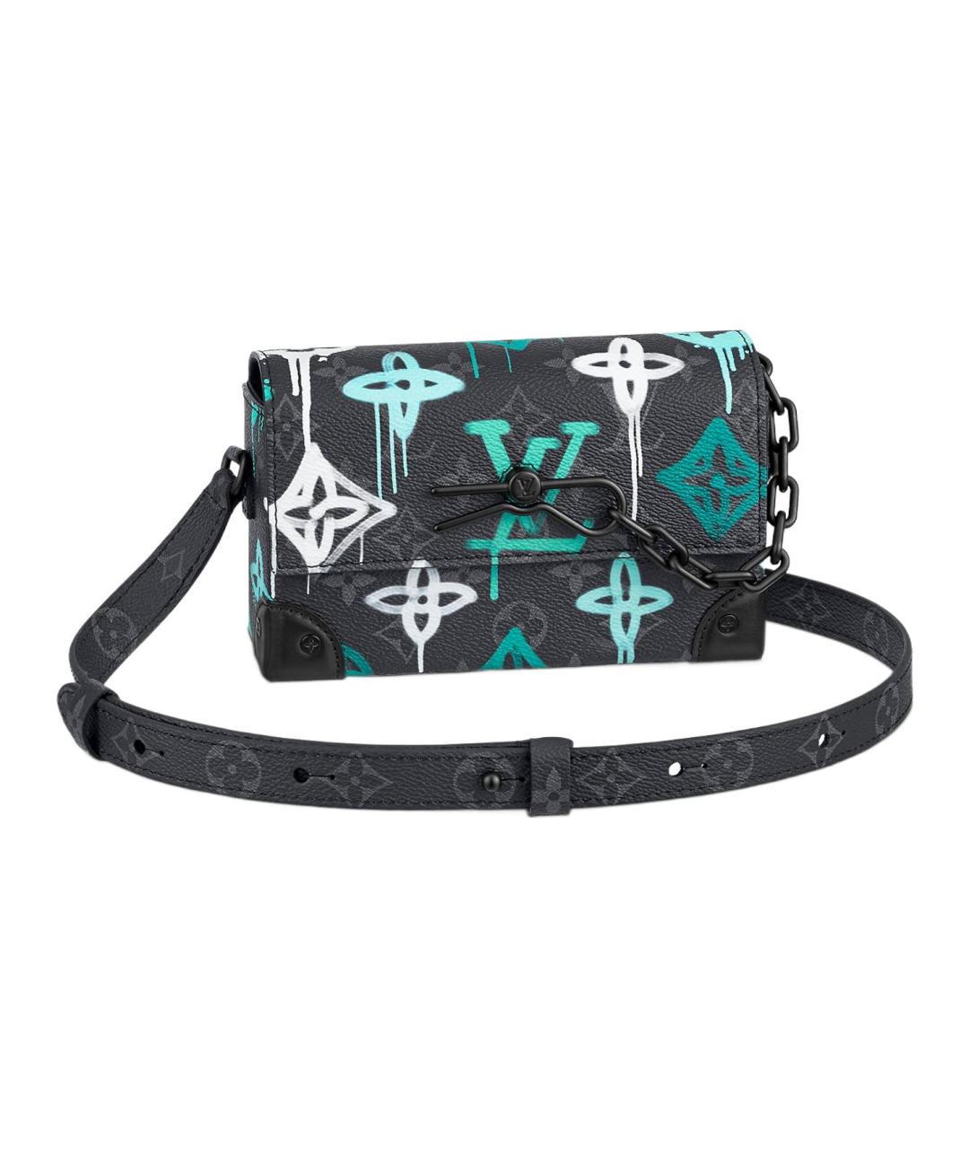 LOUIS VUITTON Черная сумка на плечо, фото 1