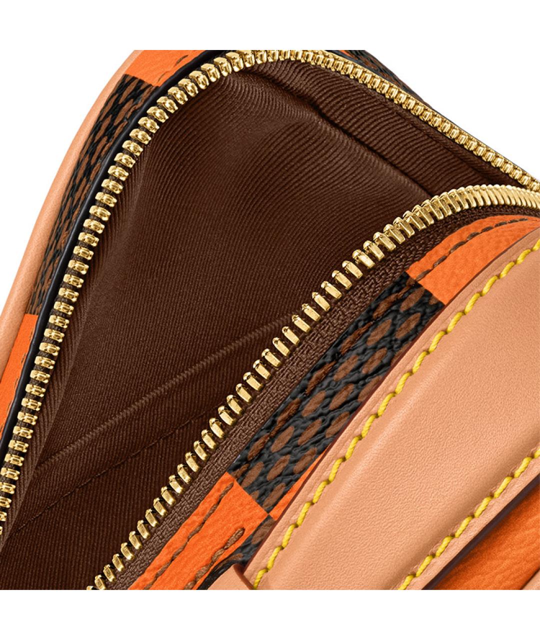 LOUIS VUITTON Оранжевая сумка на плечо, фото 7