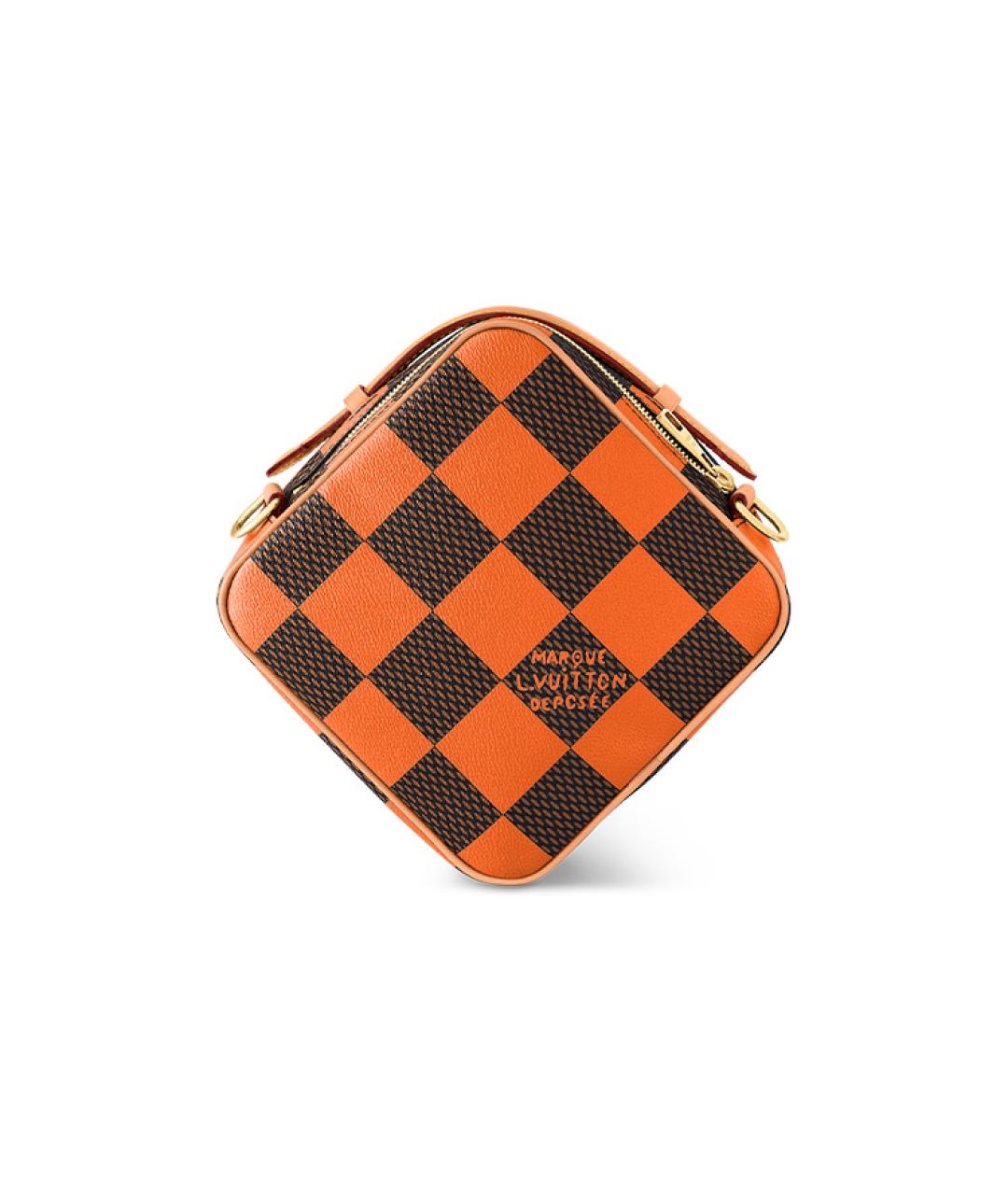 LOUIS VUITTON Оранжевая сумка на плечо, фото 2