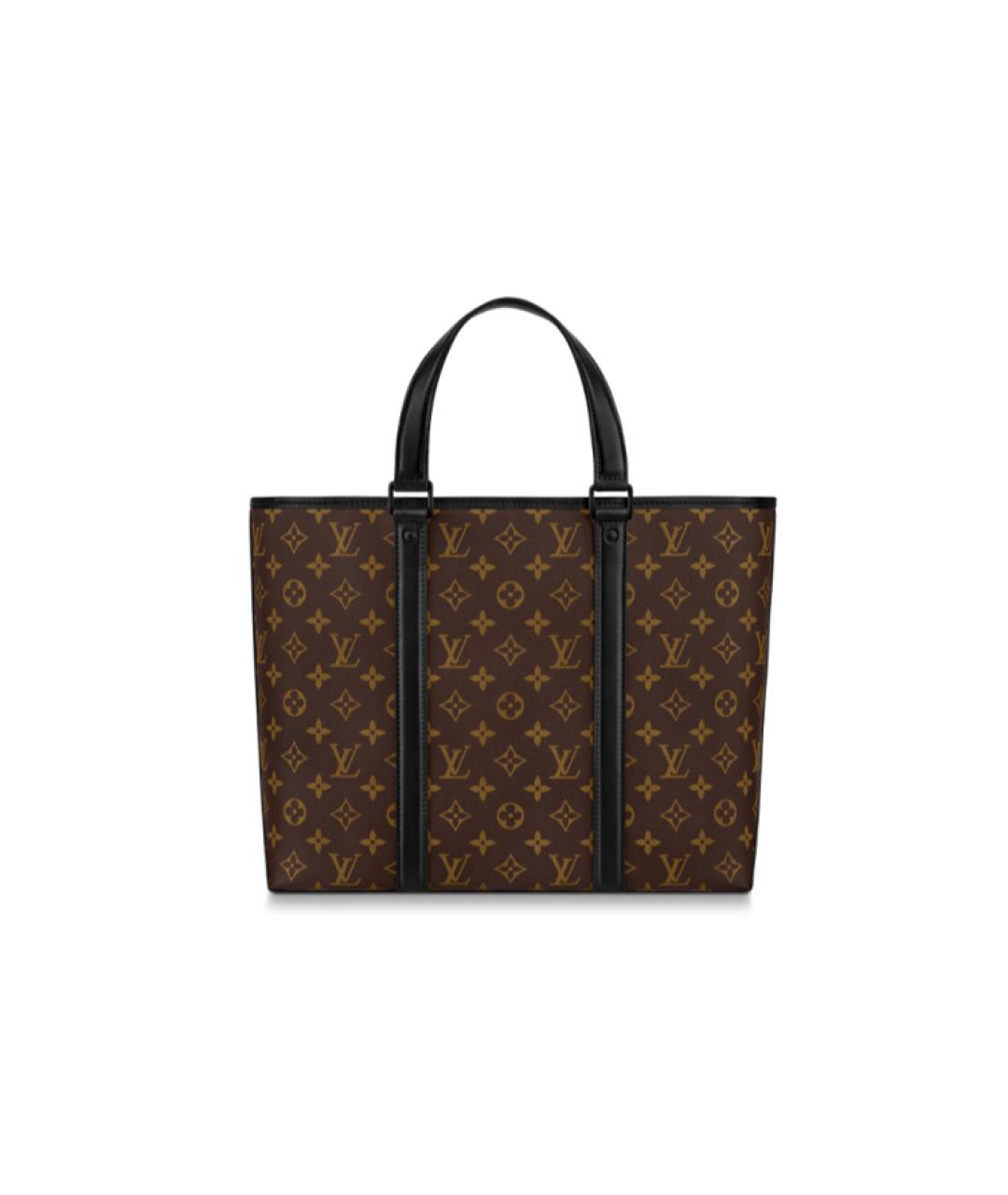 LOUIS VUITTON Коричневая сумка тоут, фото 1