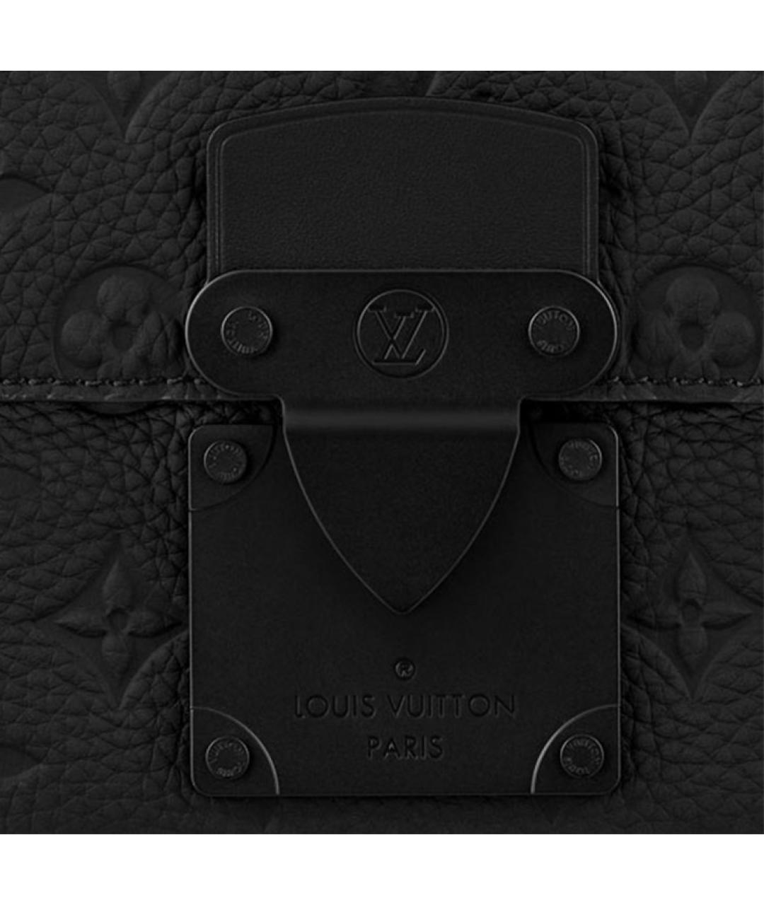 LOUIS VUITTON Черная сумка на плечо, фото 5