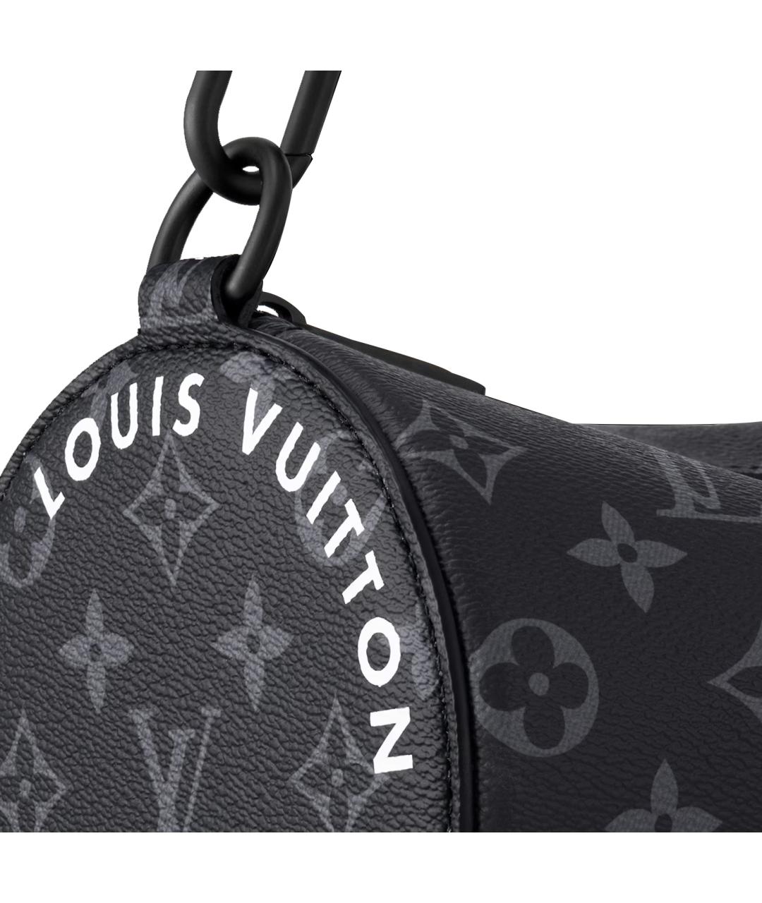 LOUIS VUITTON Черная сумка на плечо, фото 5