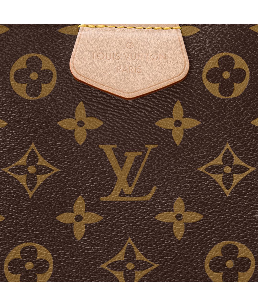 LOUIS VUITTON Коричневая сумка через плечо, фото 6