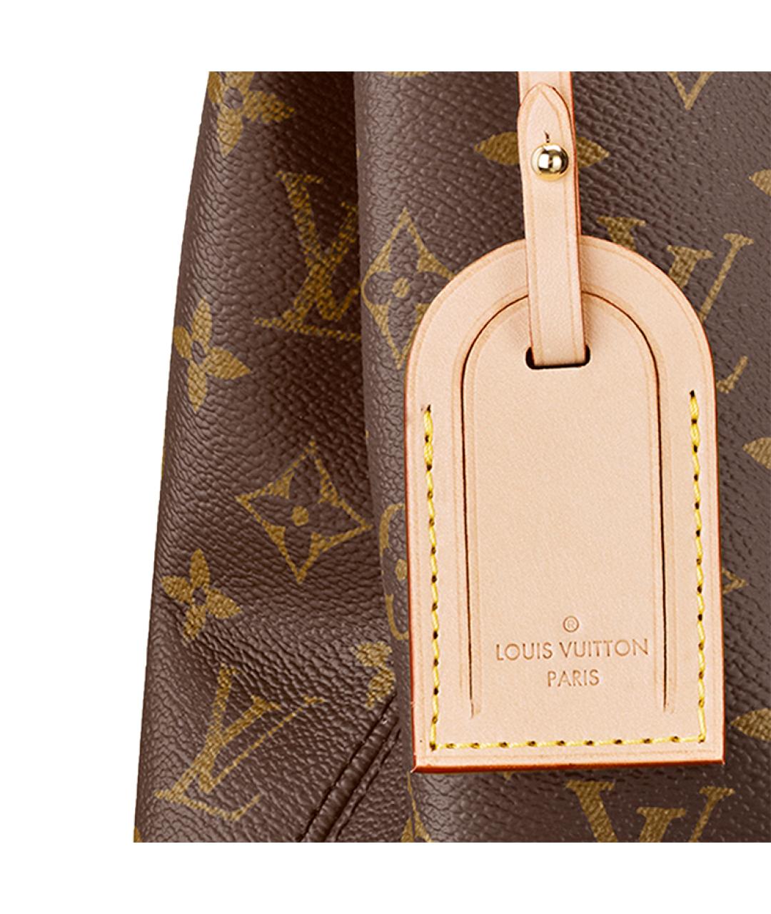 LOUIS VUITTON Коричневая сумка через плечо, фото 5