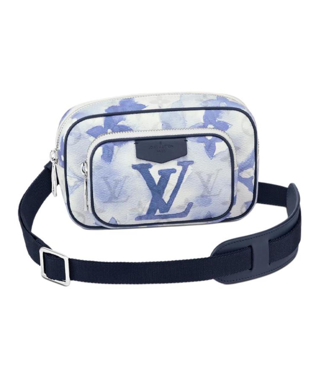 LOUIS VUITTON Голубая сумка на плечо, фото 1