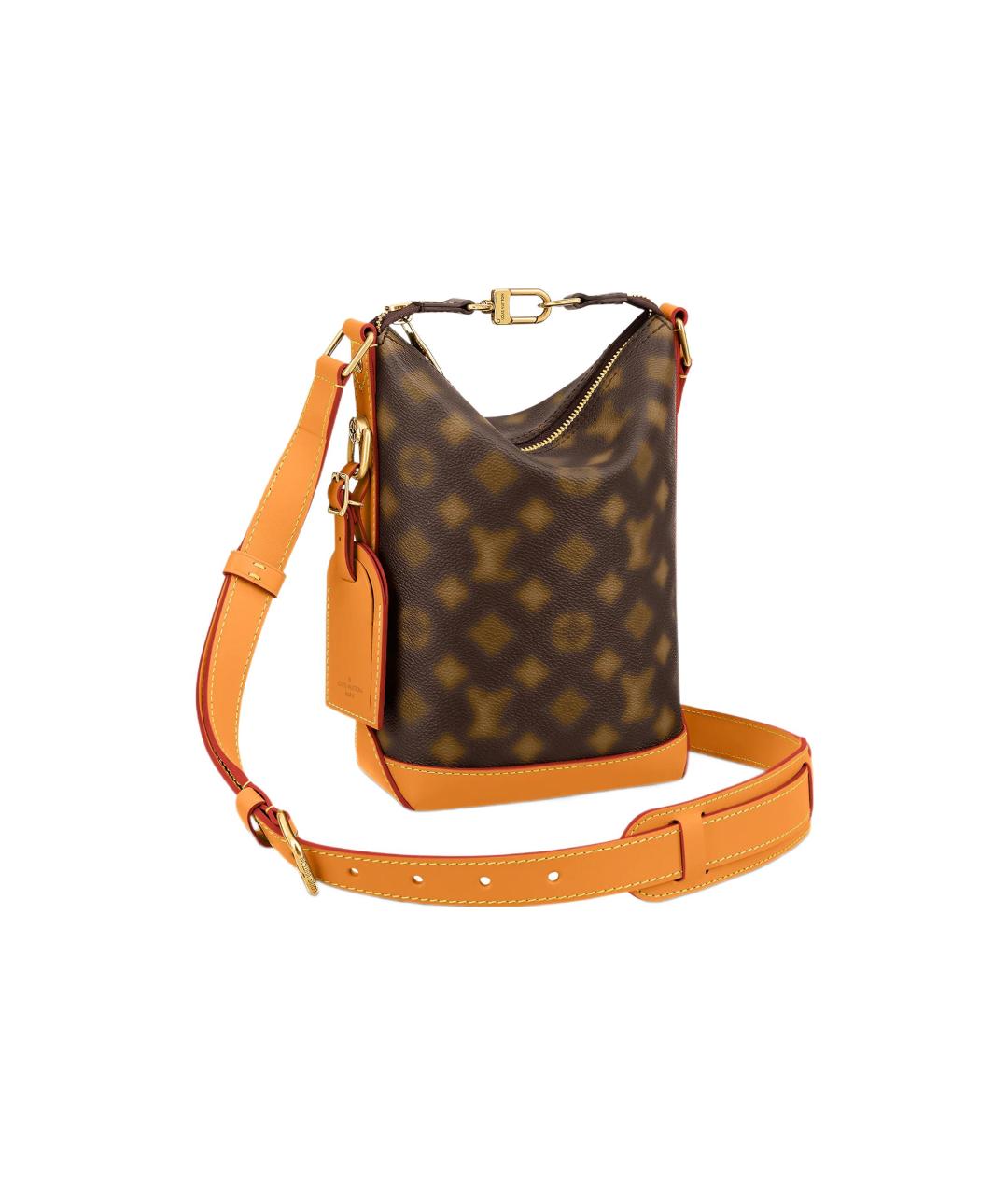 LOUIS VUITTON Коричневая сумка на плечо, фото 1