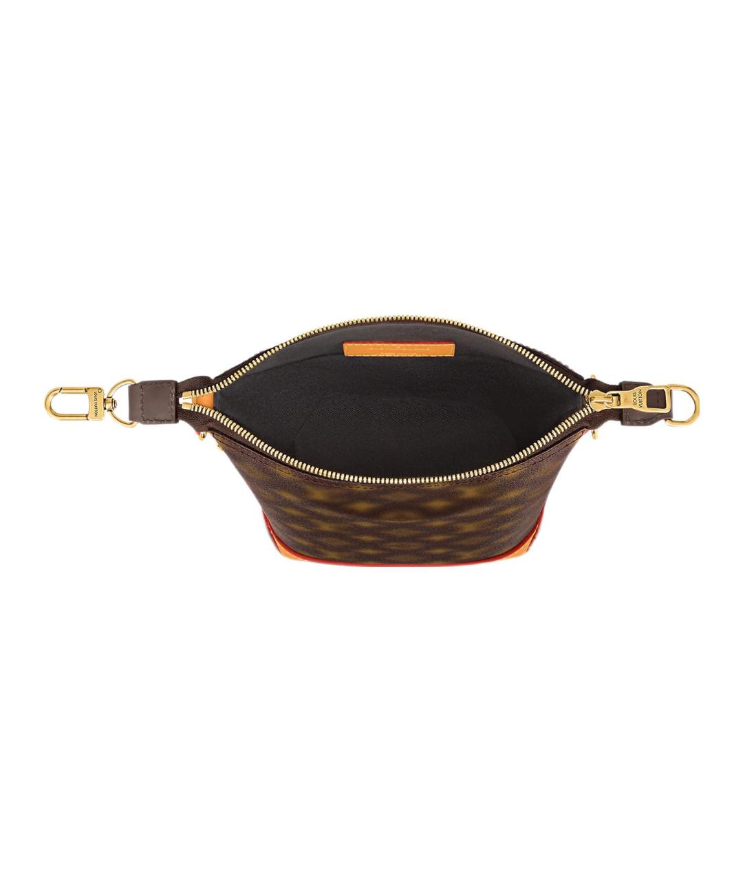 LOUIS VUITTON Коричневая сумка на плечо, фото 4