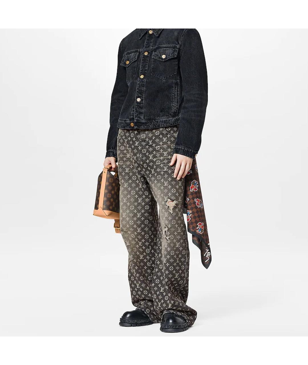 LOUIS VUITTON Коричневая сумка на плечо, фото 6