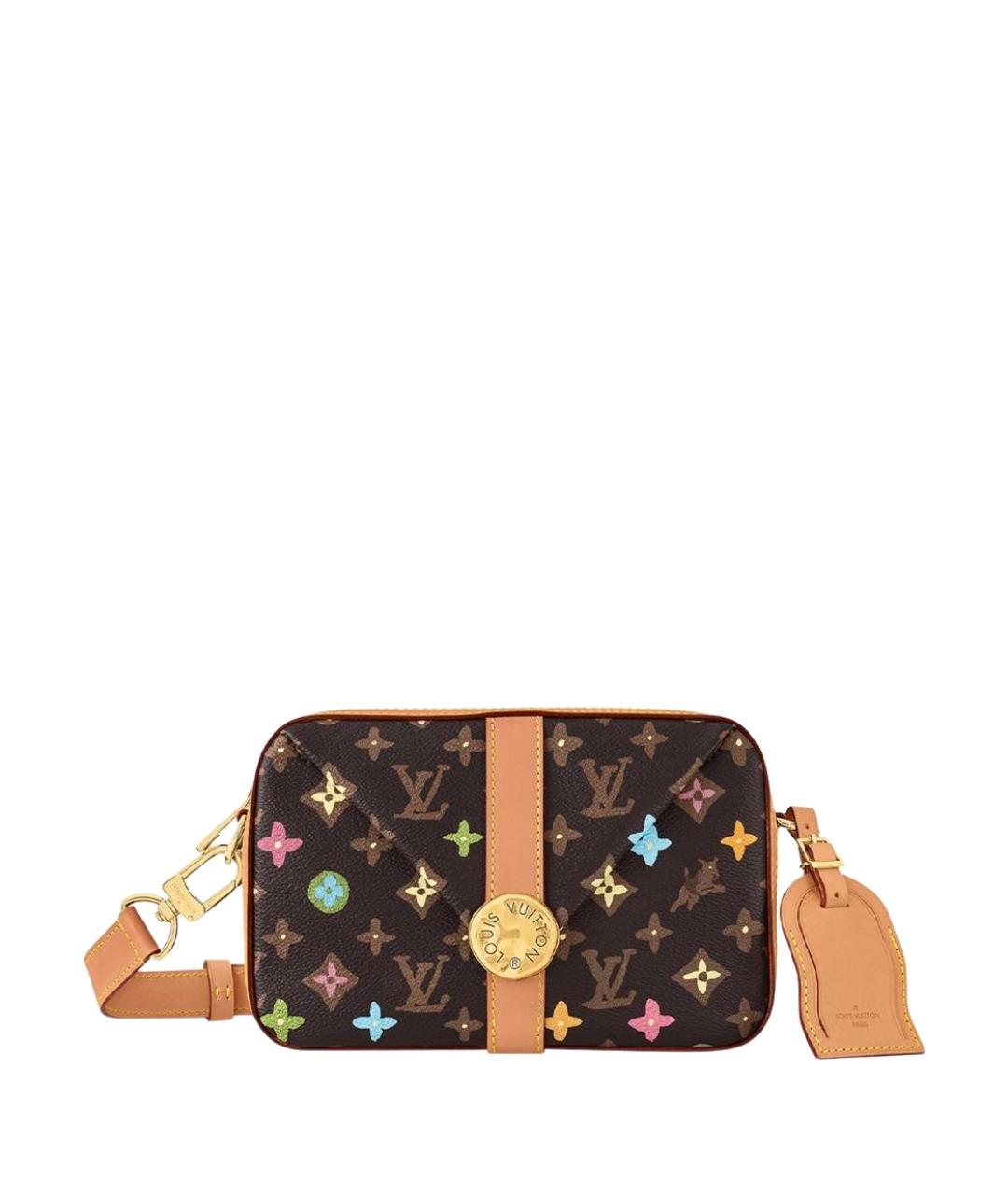 LOUIS VUITTON Коричневая сумка на плечо, фото 1
