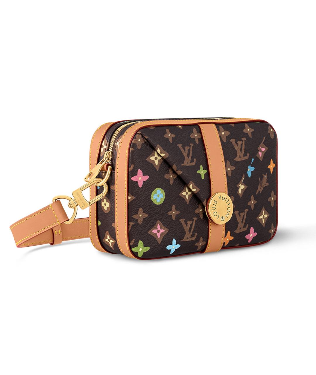 LOUIS VUITTON Коричневая сумка на плечо, фото 2