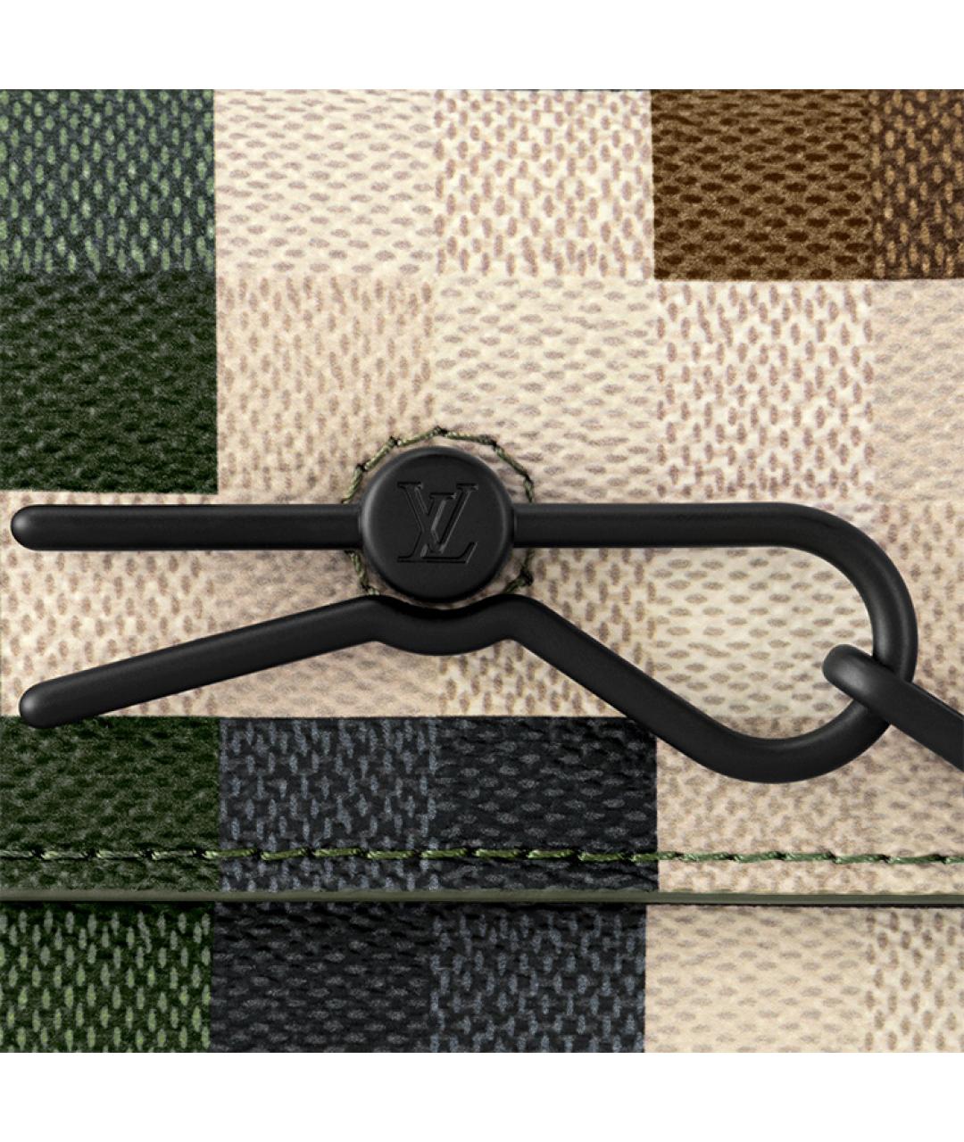 LOUIS VUITTON Хаки сумка на плечо, фото 6