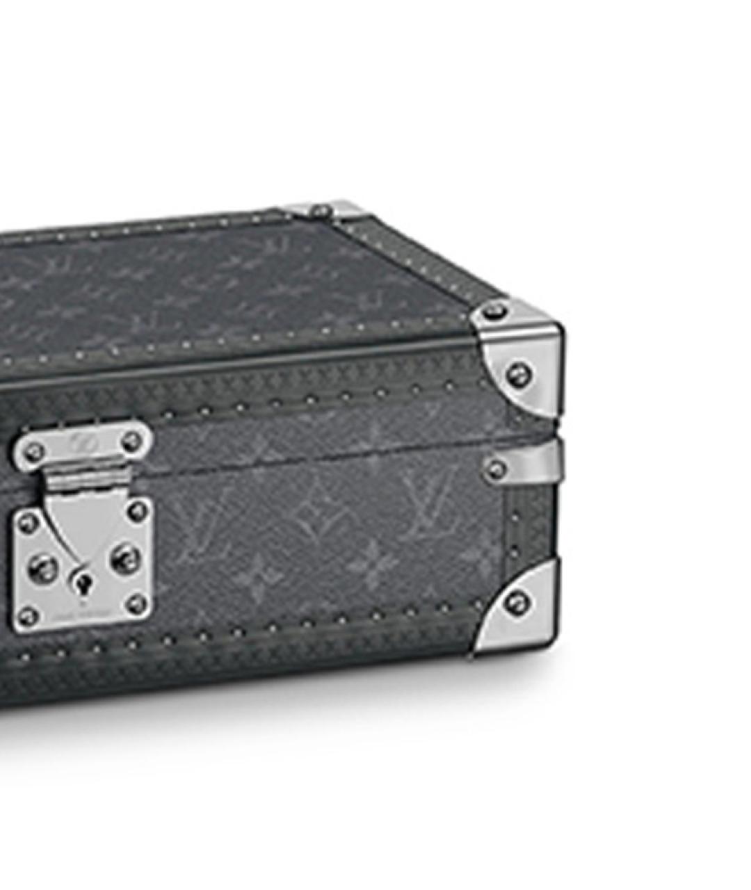 LOUIS VUITTON Черный чемодан, фото 6